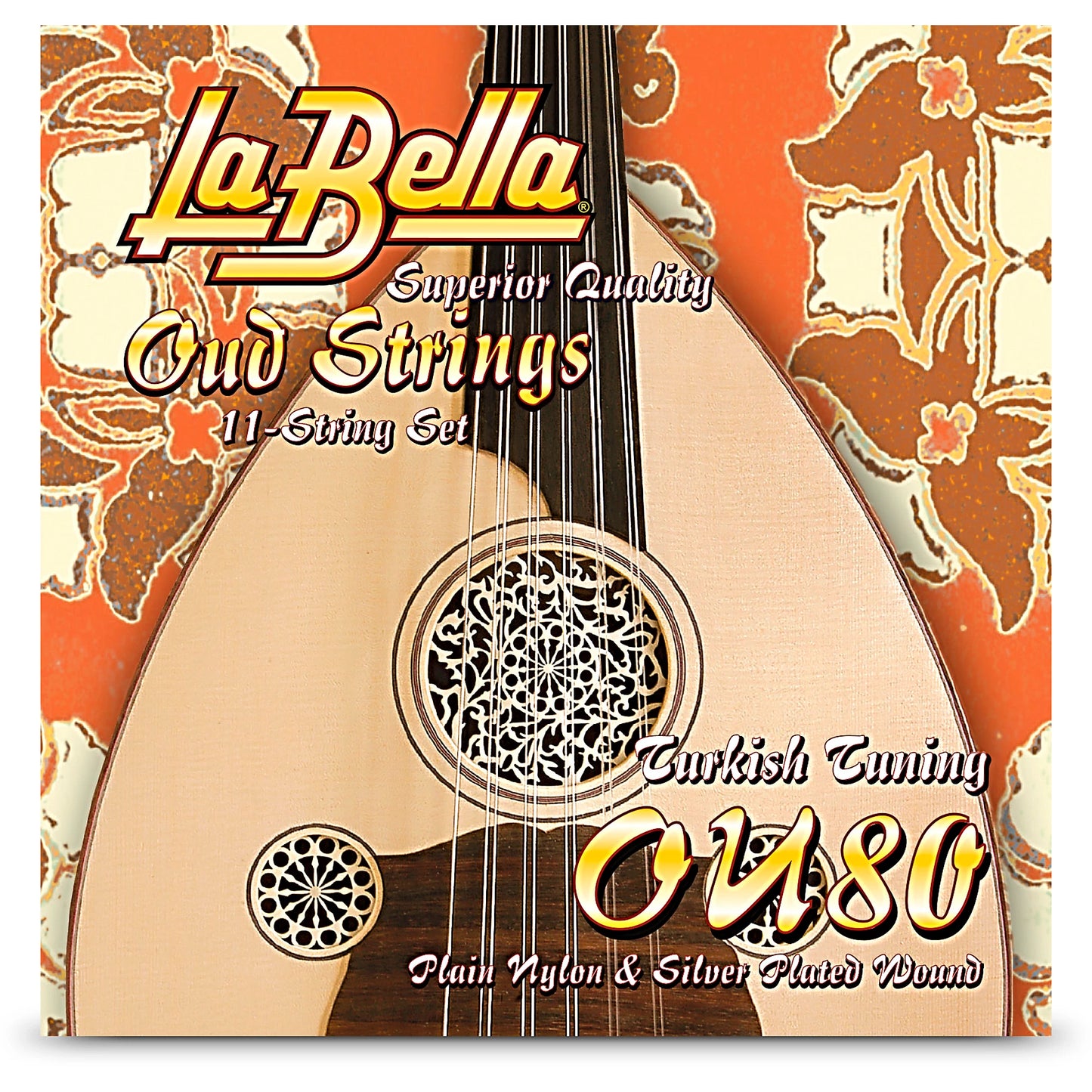 La Bella OU80 Oud Strings - Turkish Tuning