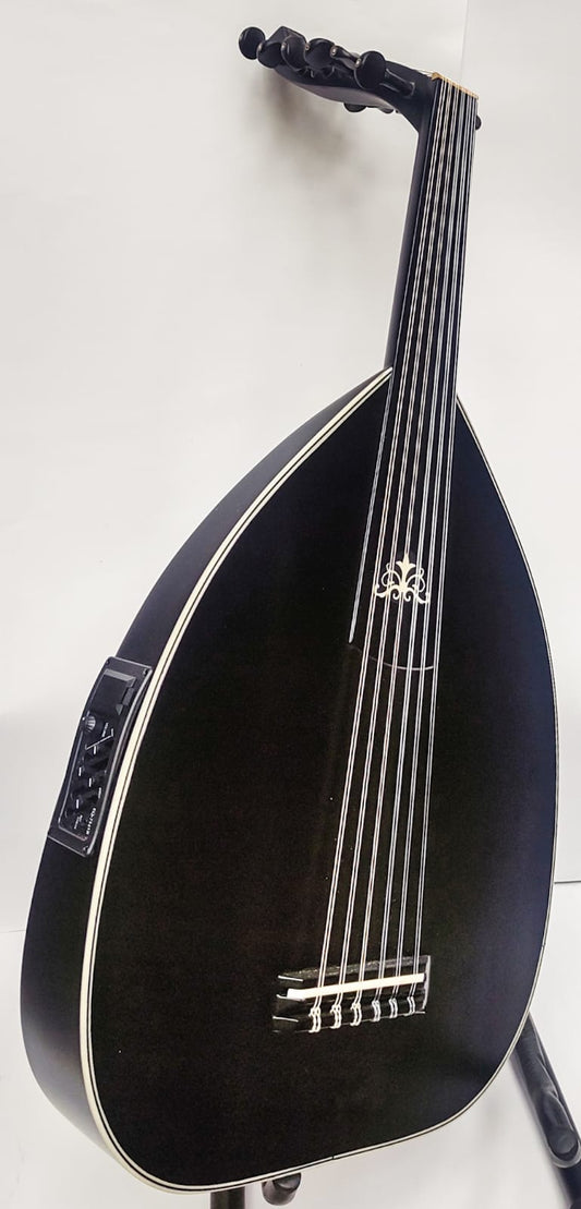 elctro acoustic  oud black